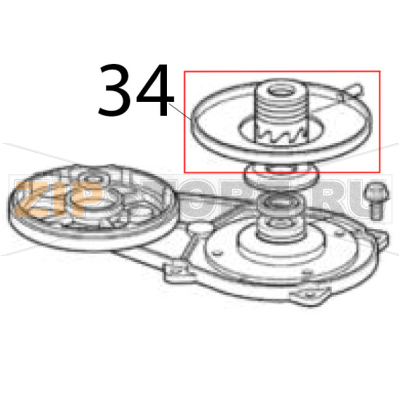 Guarnizione in sughero Scotsman MF 46 WS Guarnizione in sughero Scotsman MF 46 WSЗапчасть на деталировке под номером: 34