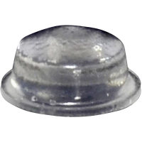 Ножка приборная 11.1х5 мм, клейкая, прозрачная, 1 шт Toolcraft PD2115C