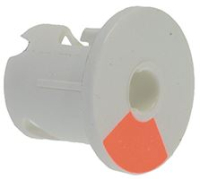 CAMMA BICOLORE BIANCO/ARANCIO ø 21 mm