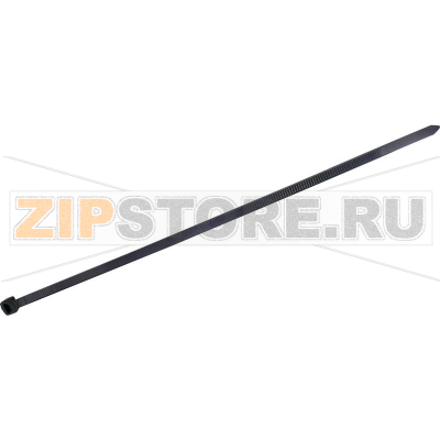 Стяжки кабельные 450 мм, черные, 100 шт TRU Components 1578042 