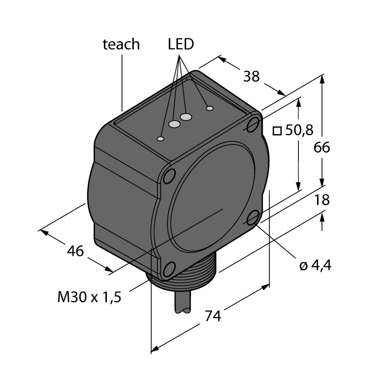 Датчик радарный Turck QT50R-EU-AFS 