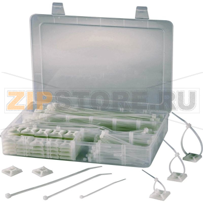 Стяжки кабельные 190 мм, 1 набор TRU Components EPR-350 