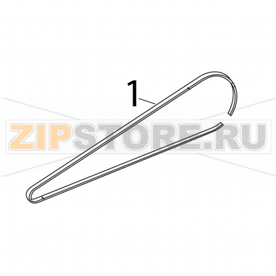 Timing belt Intermec PF4i compact industrial Timing belt Intermec PF4i compact industrialЗапчасть на деталировке под номером: 1Название запчасти на английском языке: Timing belt Intermec PF4i compact industrial.