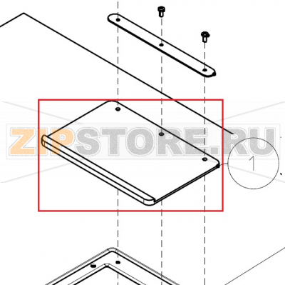 Coperchio vascherra detersivo Imesa LM 14            Coperchio vascherra detersivo Imesa LM 14Запчасть на сборочном чертеже под номером: 1Название запчасти на итальянском языке: Coperchio vascherra detersivo Imesa LM 14