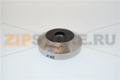 BASE PRESSINO M8 FLAT INOX ø 45 mm 