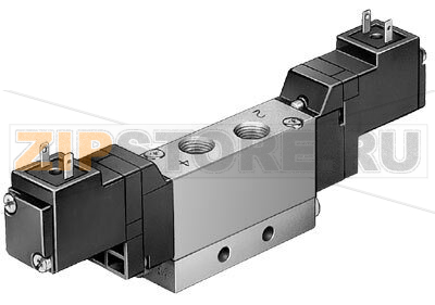 Распределитель с электроуправлением Festo JMEH-5/2-1/8-B 
