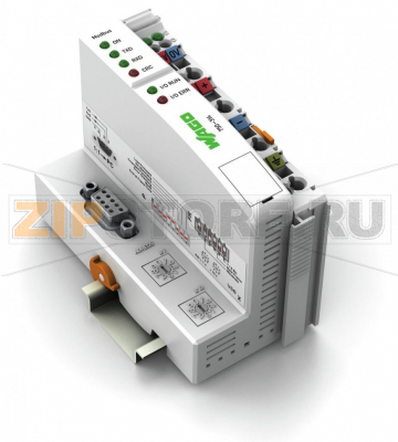 Каплер полевой шины MODBUS®; RS-232; 19,2 Кбод; светло-серые Wago 750-314 