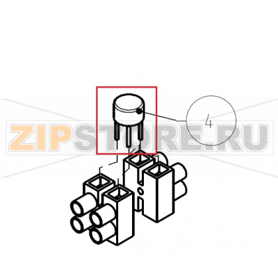 Ponte a diodi 250V 1A Imesa LM 14                 Ponte a diodi 250V 1A Imesa LM 14Запчасть на сборочном чертеже под номером: 4Название запчасти на итальянском языке: Ponte a diodi 250V 1A Imesa LM 14