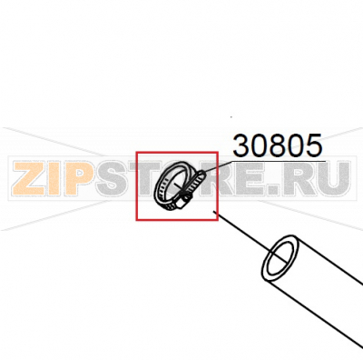 Clamp DIHR HT 11 Clamp DIHR HT 11Запчасть на деталировке под номером: 30805Название запчасти на английском языке: Clamp DIHR HT 11