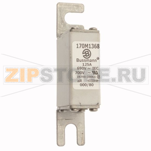 Предохранитель, 125 A, AC 690 В, 200 кА, DIN 000, 21x40x100 мм, aR, DIN, IEC Eaton FUSE 125A 69 