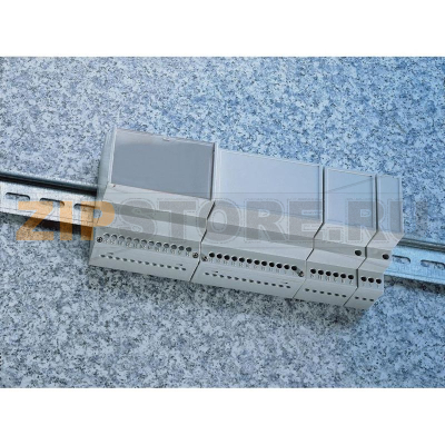 Корпус на DIN-рейку, 157.5x90x68 мм, пластиковый, 1 шт Weltron MR9/C FA RAL7035 ABS 