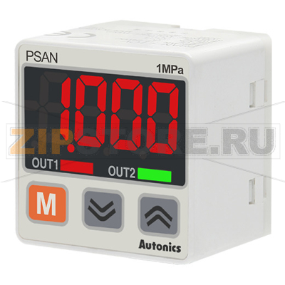 Датчик давления цифровой, компактный, разъем с кабелем Autonics PSAN-1CH-RC1/8 