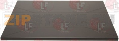 КОРИЧНЕВАЯ РАЗДЕЛОЧНАЯ ДОСКА GN 2/1 650X530XH20 ММ 