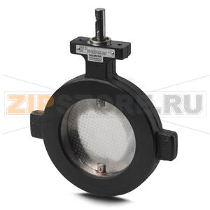 VKF41.100 - Клапаны баттерфляй, фланцевые, PN6/10/16, DN100, kvs 760 Siemens VKF41.100 