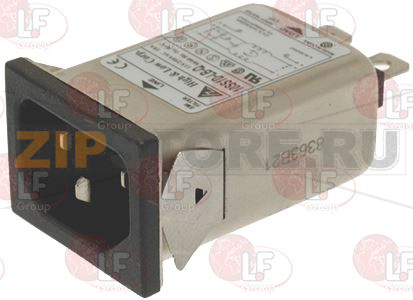 РОЗЕТКА ТРЕХПОЛЮСНАЯ 10А 250В 