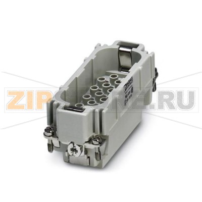 Штекерная вставка HEAVYCON Phoenix Contact HC-D 40-ESTC-R серия D40, 40-полюсная, подключение обжимом катанных контактов.Минимальный заказ: 5 шт.Упаковка: 5 шт.