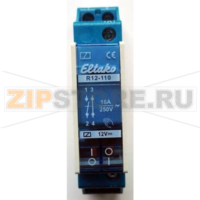 Реле электромеханическое 12 В, 8 А, 1 шт Eltako 22110054 