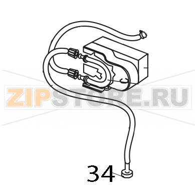 Filtro detersivo Elettrobar E51 Filtro detersivo Elettrobar E51Запчасть на деталировке под номером: 34