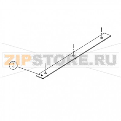 Пластина для винтов прижимного ролика Datamax A-4606 Mark II LH Пластина для винтов прижимного ролика Datamax A-4606 Mark II LHНазвание запчасти Datamax на английском языке: G2 PLATE SCREW 4" FOR PINCH ROLLER