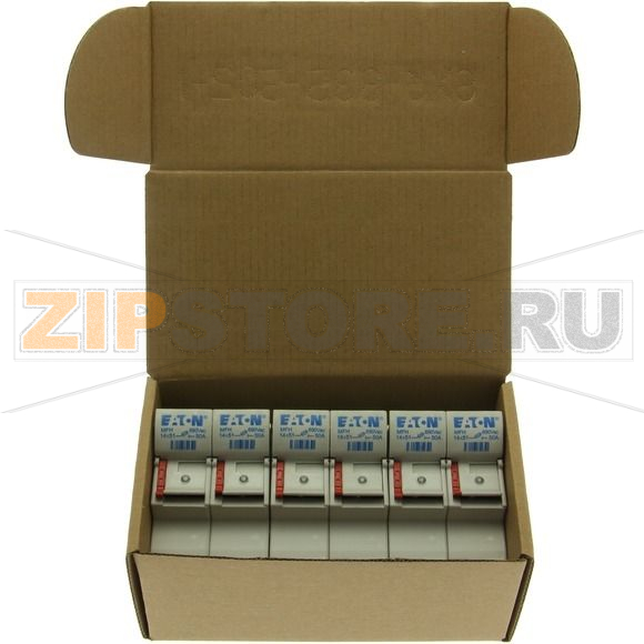 Держатель предохранителя, 50 A, AC 690 В, 14x51 мм, 2P, IEC Eaton 2P 14x51 Fuse Holder 