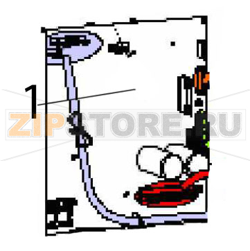 Main logic board, Asian (par./serial/USB) Zebra TLP-2746e Main logic board, Asian (par./serial/USB) Zebra TLP-2746eЗапчасть на деталировке под номером: 1