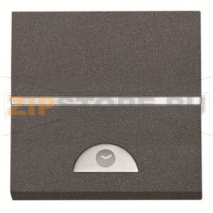 Таймер двухмодульный 10 сек-10 мин, 40-500 Вт, антрацитовый ABB 2CLA226210N1801 