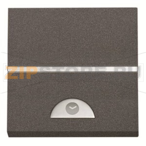 Таймер двухмодульный 10 сек-10 мин, 40-500 Вт, антрацитовый ABB 2CLA226210N1801 