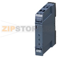 РЕЛЕ ВРЕМЕНИ, МНОГОФУНКЦИОНАЛЬНОЕ, 1 П КОНТАКТ, 13 ФУНКЦИЙ, 15 ДИАПАЗОНОВ УСТАВОК ВРЕМЕНИ, (1, 3, 10, 30, 100), 24В AC/DC (AС ПРИ 50/60ГЦ), ИНДИКАЦИЯ СВЕТОДИОДАМИ, ВИНТОВЫЕ КЛЕММЫ Siemens 3RP2505-1AB30