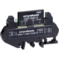 Реле твердотельное на DIN-рейку 8 А, 60 В/DC, 1 шт Crydom DRA1-CMX60D10