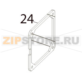 Fan spacer Toshiba TEC B-SX5T-TS12/22-QP Fan spacer Toshiba TEC B-SX5T-TS12/22-QPЗапчасть на деталировке под номером: 24