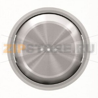 Клавиша для одноклавишных выключателей/переключателей/кнопок с линзой подсветки, хром ABB 2CLA860130A1401