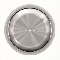 Клавиша для одноклавишных выключателей/переключателей/кнопок с линзой подсветки, хром ABB 2CLA860130A1401