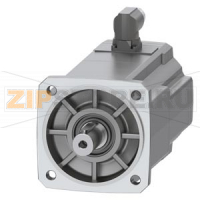 SIMOTICS S-1FK2 CT Серводвигатель М0 = 6,5 Нм; ПН = 1,71 кВт при NN = 3000 оборотов в минуту (380-480); ПН = 0,97 кВт при нн = 1500 оборотов в минуту (200-240 В); С удерживающим тормозом; Степень защиты IP64; Вал D24x50 мм с шпонкой; Абсолютный датчик 22-