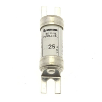 Предохранитель, 25 A, AC 600 В, DC 250 В, 200 кА, HRCI-CA, 14x55 мм, CSA Eaton 25A 600V BRUSH FUS