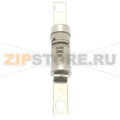 Предохранитель, 80 A, AC 500 В, 80 кА, BS88/B1, 21x126 мм, gL/gG, BS Eaton 80AMP 500V AC INDUSTRI 