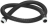 FLEX HOSE 1800 mm WITH CLIP BLACK