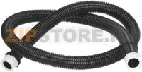 FLEX HOSE 1800 mm WITH CLIP BLACK