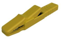 Зажим 9.5 мм, 25 A, тип: крокодил, желтый Hirschmann AK 2 S YELLOW