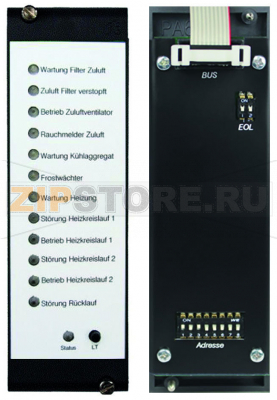 Модуль сигнализации RBT10, 12 LED Wago 2852-7510 