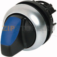 Головка переключателя, пластик, черная: 1 шт Eaton M22-WLK-B