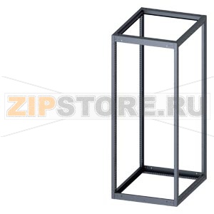 SIVACON, Supporting structure, for standard Empty enclosure, H: 2000 mm, W: 800 mm, T: 1000 mm, zinc-plated Siemens 8MF1080-2GS30 