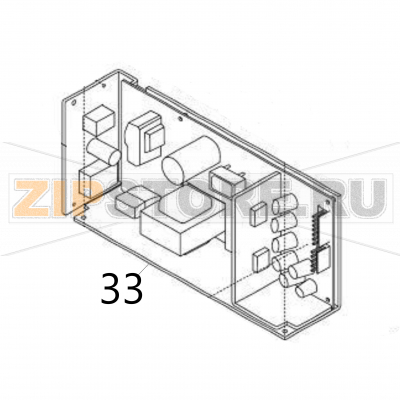 Power supply (universal) Sato DR308e Power supply (universal) Sato DR308eЗапчасть на деталировке под номером: 33Название запчасти на английском языке: Power supply (universal) Sato DR308e.