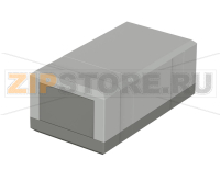 Корпус с пластмассовыми передними платами, 150x82x60 мм Bopla EG 1560 FK