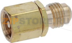 STRAIGHT SWIVEL TAP 7/16 F x 1/4 