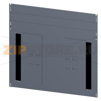 SIVACON, base, with side cable entry, T: 800 mm, W: 800 mm, zinc-plated Siemens 8MF1088-2UB51-2