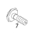 Pressure switch bolt Fagor FI-64 B