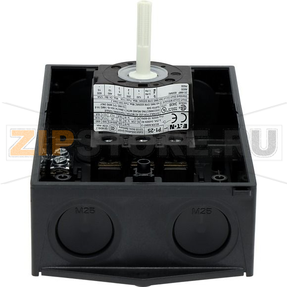 Выключатель предохранительный, P1, 25 A, 3-полюсн Eaton P1-25/I2-SI-SW 