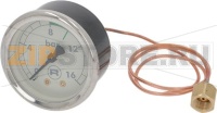 PRESSURE GAUGE FOR PUMP ø 52 mm 0÷16 bar