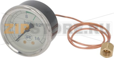 PRESSURE GAUGE FOR PUMP ø 52 mm 0÷16 bar 