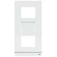 Рамка для станции видеовызова, 1/3, белая ABB 2TMA130160W0002